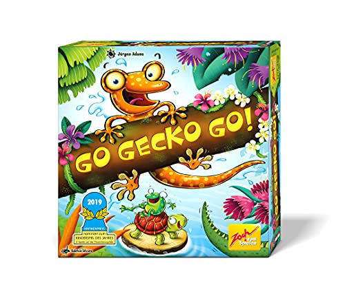 Zoch 601105129 Go Gecko Go! Nominiert zum Kinderspiel des Jahres 2019