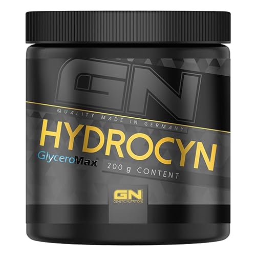 GN Laboratories Hydrocyn (200 g Glycerol Pulver) – Natürliches Glycerine Pulver für Training und Hydratation – 2,5 g pro Portion – Vegan – Made in Germany