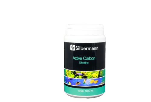 Silbermann Active Carbon Silverline - hochwertige Aktivkohle für Meer- und Süßwasseraquarien (1000 ml)