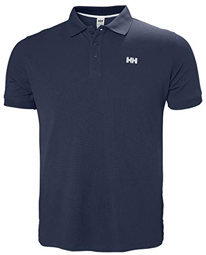Helly Hansen New Driftline Polo Herren Poloshirt, Blau (Navy), XX-Large