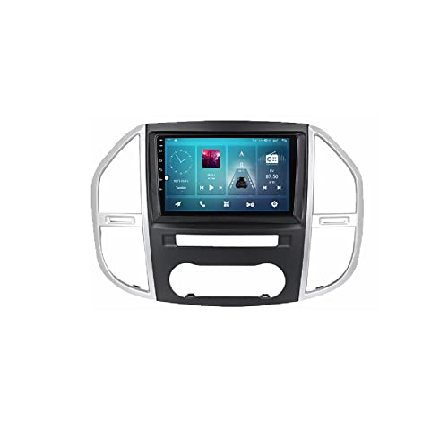Android 11 2 DIN Autoradio Radio Für Mercedes Benz Vito 3 W447 2014-2020 Auto-Entertainment-System Mit 10.1 Zoll Touchscreen Car Radio Unterstützt Bluetooth-Freisprechen WiFi USB Canbus GPS