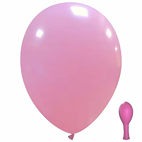 Event Kauf 25-1000 STK. Luftballons Metallic / Standard, Ø ca. 27 cm, Helium (500 Stück, Standard Nr.57: Rosa)