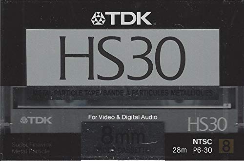 TDK HS30 Videokassette, 8 mm, NTSC LP: 60, SP: 30