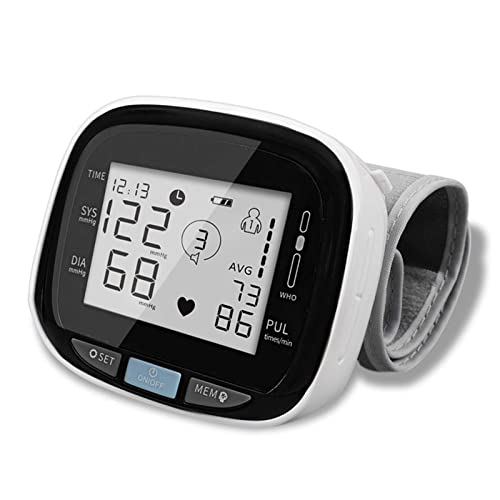 Heim-Blutdruckmessgerät, Pulserkennung, One-Key-Messung, Sprachübertragung, HD-Großbildschirm, Smart Wrist Measurement Blutdruckmessgerät