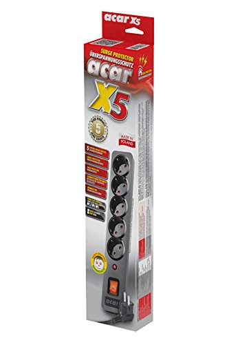 ACAR ALP-ACARX5S-00N X5 Schuko Socket 1,5m schwarz