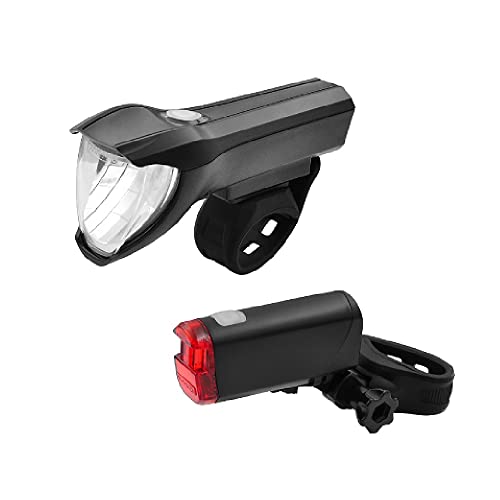 FISCHER Fahrrad-LED-Beleuchtungs-Set 40/20/10 Lux