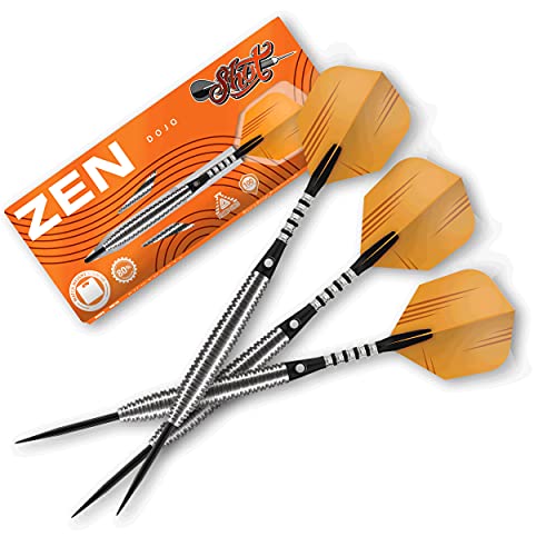 Shot Steel Darts Zen Dojo 80% Tungsten Steeltip Darts Steeldart (23 Gr)