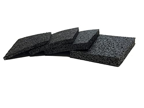 40 Stück Terrassenpads selbstklebend 90x60 mm Pads für Terrasse in 4 Stärken