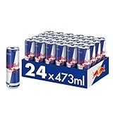 Red Bull Energy Drink Dosen Getränke 24er Palette, EINWEG (24 x 473 ml)