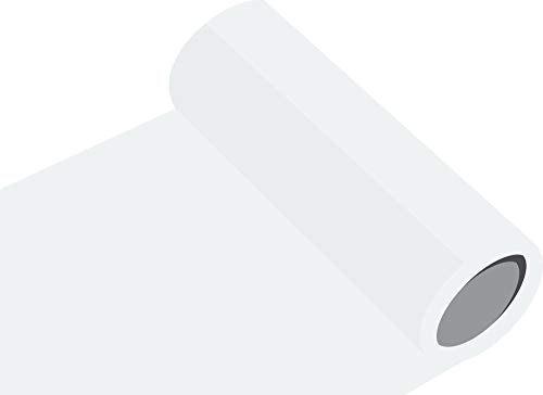 Oracal 751 - Orafol Folie 5m Rolle 118 glänzende Farben, 63 cm Folienhöhe weiß - Küchenschränke, Dekoration, Autobeschriftung, Wandschutzfolie, Möbel, Aufkleber, Küche, Bad