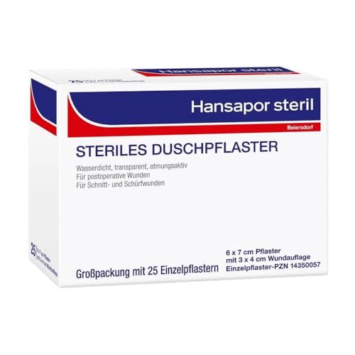 Hansapor steril Duschpflaster 8 x 10 cm, 1 St
