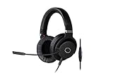 Cooler Master MH751 Gaming Headset with 2.0 Hi-Fi Stereo - PC & Console Compatible, 40mm Neodymium Audio Drivers, Crystal Clear Boom Mic and Lightweight Frame - 3.5mm Standard Jack