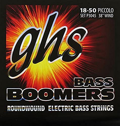 GHS P3045 Bass Boomers Piccolo Bass, 38 "Skala, 018/050
