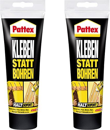 Pattex Kleben statt Bohren / Kombi-Spar-Set (2 x Montagekleber)