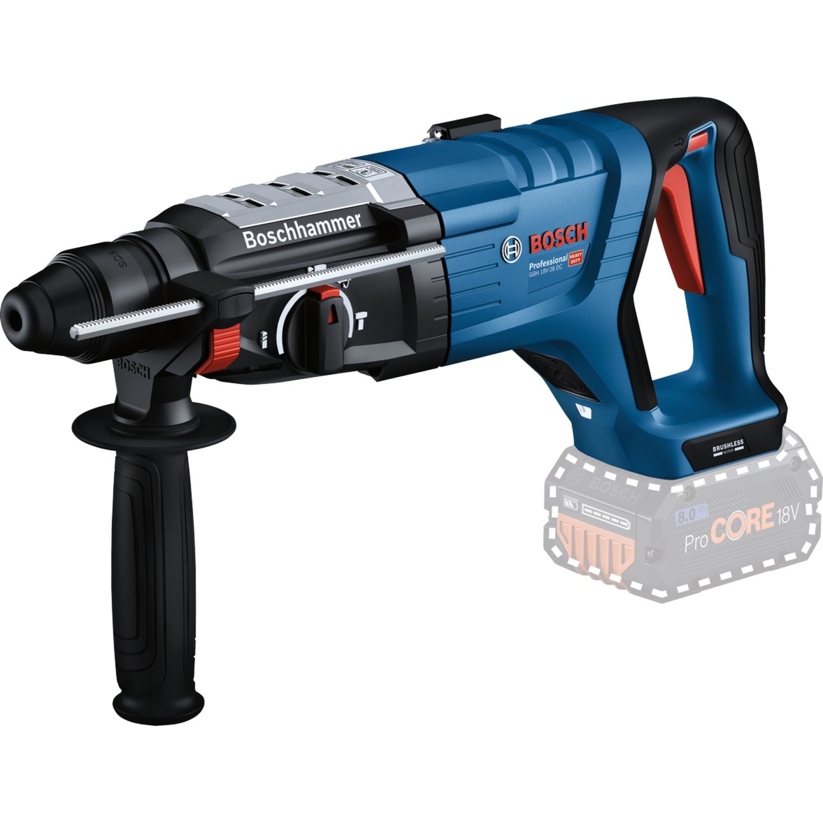 Akku-Bohrhammer GBH 18V-28 DC Professional solo, 18Volt