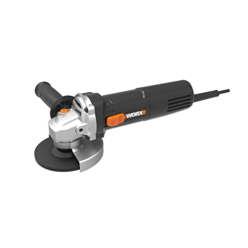 WORX WX717 Winkelschleifer 750W - Leerlaufdrehzahl 11000/min - 115mm Scheibendurchmesser - höher Nutzungskomfort dank des Zusatzhandgriff - langlebig & beständig