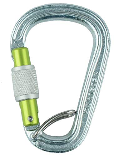 Edelrid Karabiner HMS Bruce Steel FG, Silver, 720060000060