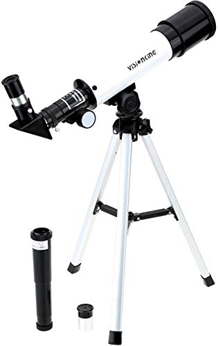 Astronomical Telescope, Zoom 90X HD Outdoor Monocular Space Telescope, 360/50mm Astronomical Telescope for Sky/Star/Moon/Birds Watching, Refractor Scope with Tripod for Kids Beginners YangRy