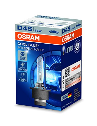 Osram XENARC COOL BLUE INTENSE D4S HID Xenon-Brenner, Entladungslampe, 66440CBI, Faltschachtel (1 Stück)