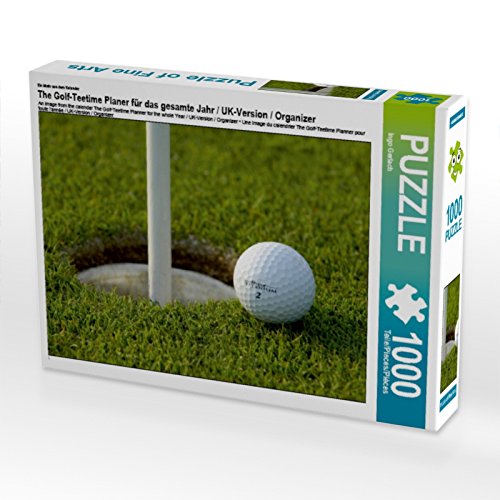 CALVENDO Puzzle The Golf-Teetime Planer für das gesamte Jahr / UK-Version / Organizer 1000 Teile Lege-Größe 64 x 48 cm Foto-Puzzle Bild von Ingo Gerlach