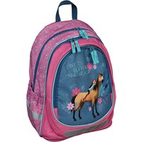 Dream Works Spirit Kinder-Rucksack für Mädchen I Ranzen für die Schule im angesagten Pferde Design