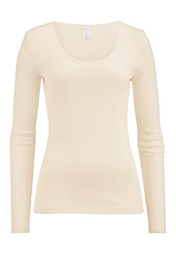 hessnatur Langarm-Shirt Damen Langarm ModernNATURE aus Reiner Bio-Baumwolle | nachhaltig und fair hergestellt (Fair Wear Foundation)