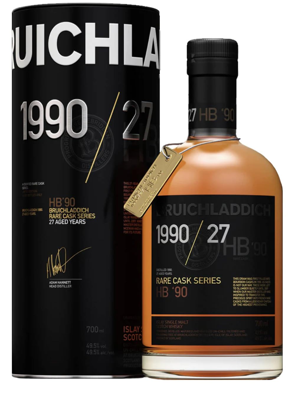 Bruichladdich 277 Years Old HB '90 RARE CASKERIES Whisky (1 x 0.7 l)