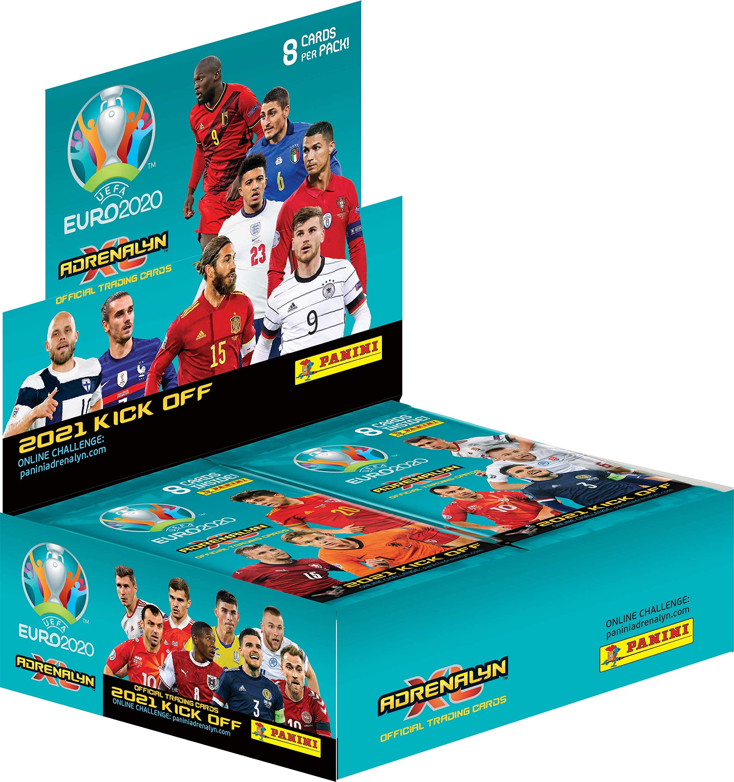 Panini UEFA EURO 2020™ Adrenalyn XL™ 2021 Kick Off official trading cards collection - Box