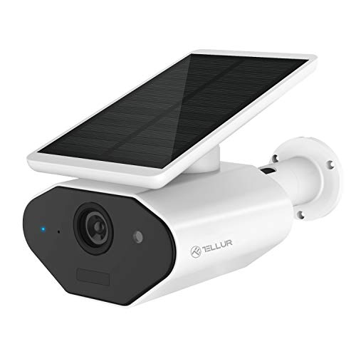 Tellur WiFi Smart Outdoor Solar-Kamera, 960P, Weiß
