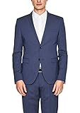 s.Oliver BLACK LABEL Herren 02899544423 Anzugjacke, Blue Dots, 54