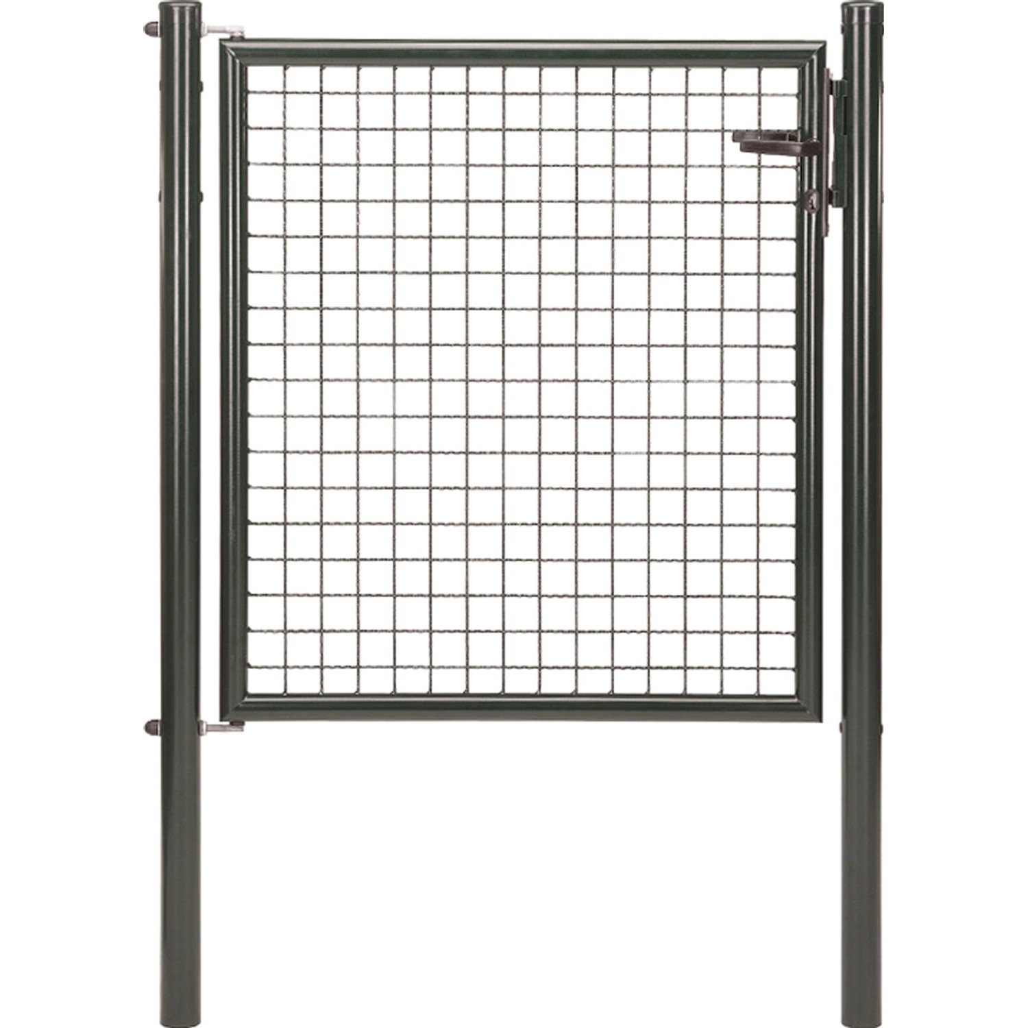 Einzeltor für Maschendraht- u. Fix-Clip Pro-Zaun Anthrazit-Met. 100 x 100 cm
