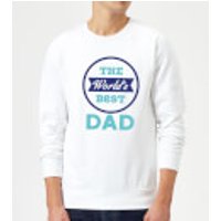 The World's Best Dad Sweatshirt - White - M - Weiß