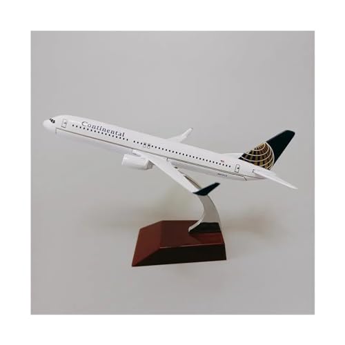 EUXCLXCL Für United States Air Force One B747 Boeing 747 Airline-Modell, Legiertes Metall, 16 cm (Size : Continental B737)