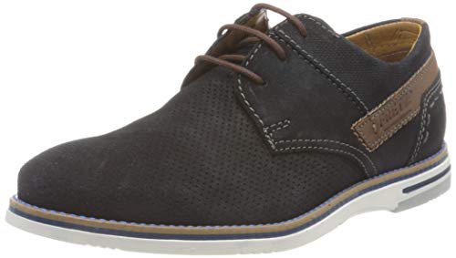 FRETZ men Herren Prato Derbys, Blau (Oceano 1), 43 EU