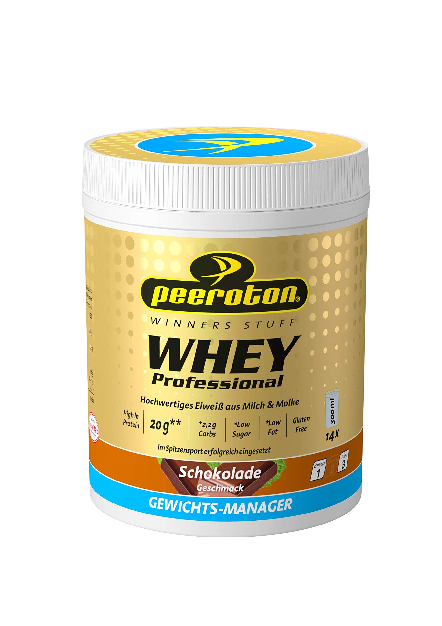 Peeroton Whey Protein Shake Schoko 350 g (1er Pack)