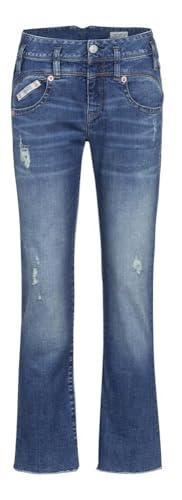 Herrlicher, Pearl Bootcut Jeans Cropped UND Bio-Baumwolle Größe 32