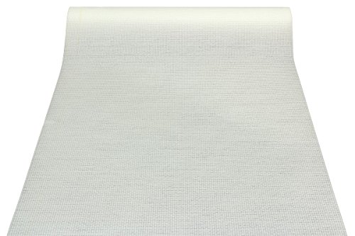 Erismann Glasfasertapete Uni weiß, 25 x 1 m