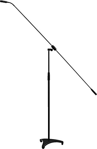 JTS FGM-170T Bodenstativ-Mikrofon mit Carbonfaser-Galgen schwarz