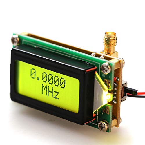 WEISHAZI Hochpräziser Frequenzzähler, RF-Meter, 1~500 MHz, Testmodul für Amateurfunk