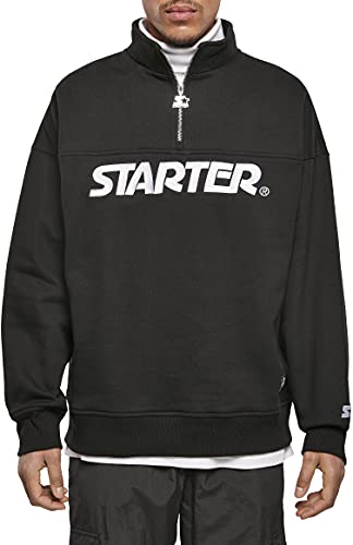 STARTER BLACK LABEL Herren Starter Heavy Color Block Troyer Pullover, M