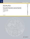 Grande Sonate concertante: op. 85. Flöte und Klavier. (Edition Schott)