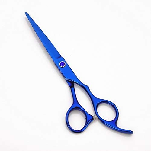 Friseurset 1 Stück Professionelle Friseurschere Haarschere Haarschneideschere (Farbe, Schneiden), Lila (Farbe: Ausdünnung) (Silber)