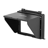 Yunir Kamera LCD-Haube, tragbare Kunststoffkamera LCD-Monitor Bildschirm Klapphaube Sonnenschutz Schutzhülle für Nikon D850