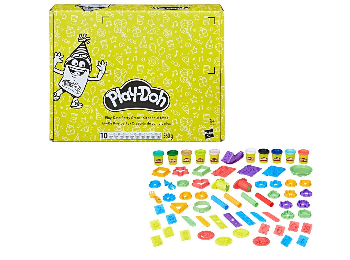Hasbro Play-Doh E2542F03 Große Knetparty, Knete, Mehrfarbig
