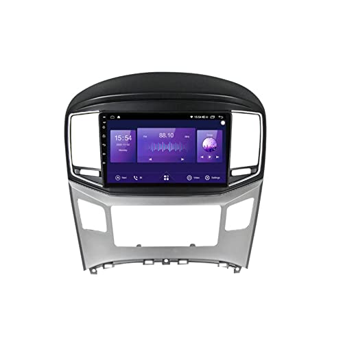 Android 11 9-Zoll-Navigator für Hyundai H1 2017–2018, Autoradio, Touchscreen, Bluetooth-Autoradio, unterstützt WiFi, GPS, USB, Lenkradsteuerung, Bluetooth, Spiegelverbindung, vollständiger