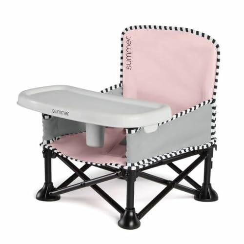 Summer Pop ’n Sit SE Kindersitz, Sweet Life Edition, Farbe Hubble Zum - Kindersitz für den Innen- und Außenbereich - schnell, einfach und handlich zusammenklappbar
