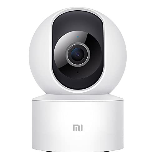 Xiaomi Mi 360° Kamera (1080p), Überwachungskamera, 360° Sichtfeld, Auflösung 1080p, manuelle Erkennung, Sprachsteuerung, WDR-Technologie, Weiß, italienische Version