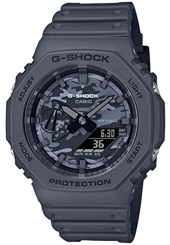 Casio G-Shock Classic GA-2100CA-8AER Herrenarmbanduhr Mit Alarm