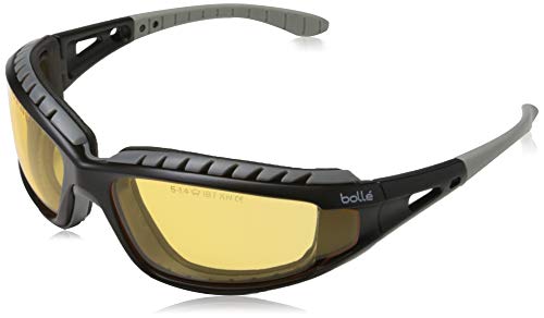 Bolle Tracker 2 / II Schutzbrille - Gelbe Linse, Halteleine & Aufbewahrungstasche