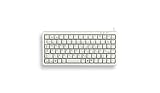 CHERRY Compact-Keyboard G84-4100, Deutsches Layout, QWERTZ Tastatur, kabelgebundene Tastatur, kompaktes Design, ML Mechanik, hellgrau